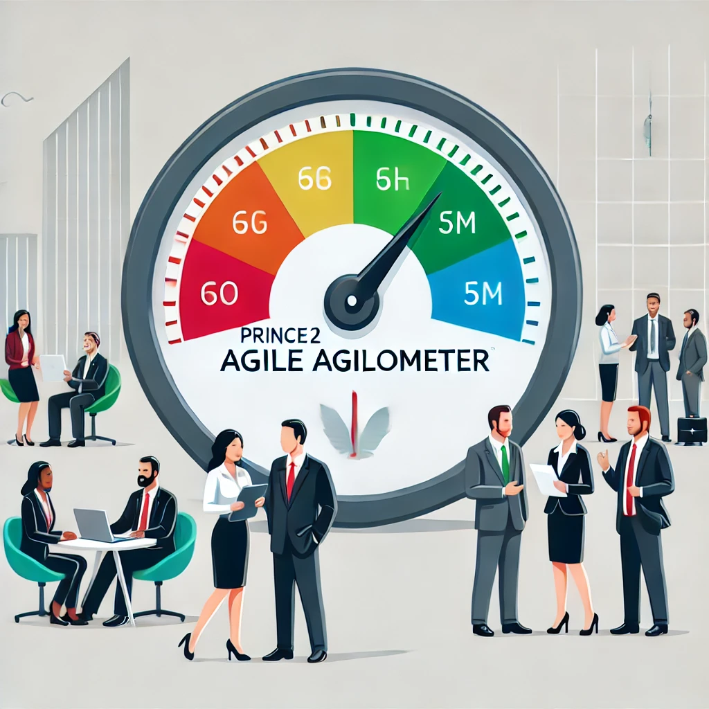 Das Agilometer aus PRINCE2 Agile®